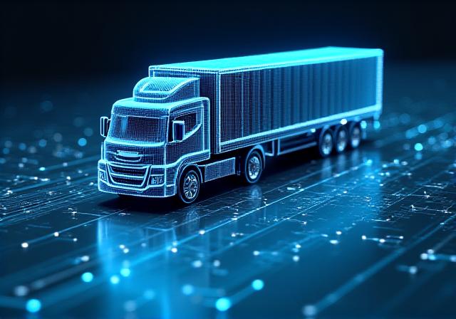 Secure freight documentation and digital logistics security visual