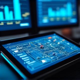 Interface of cargo tracking software